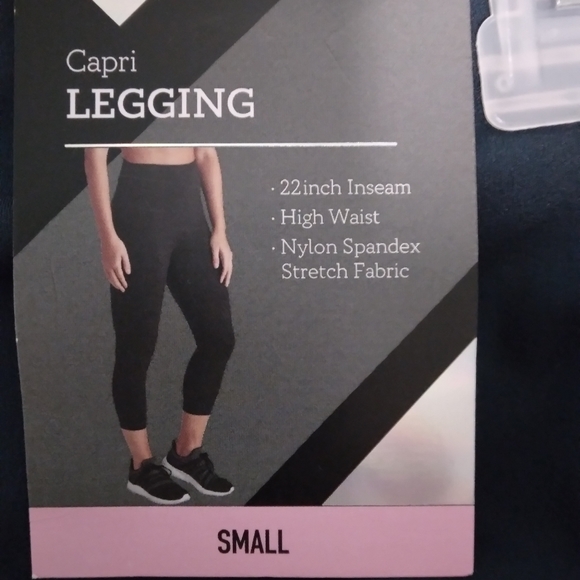 Women's Members Mark Capri Legging small NWT - Picture 3 of 3